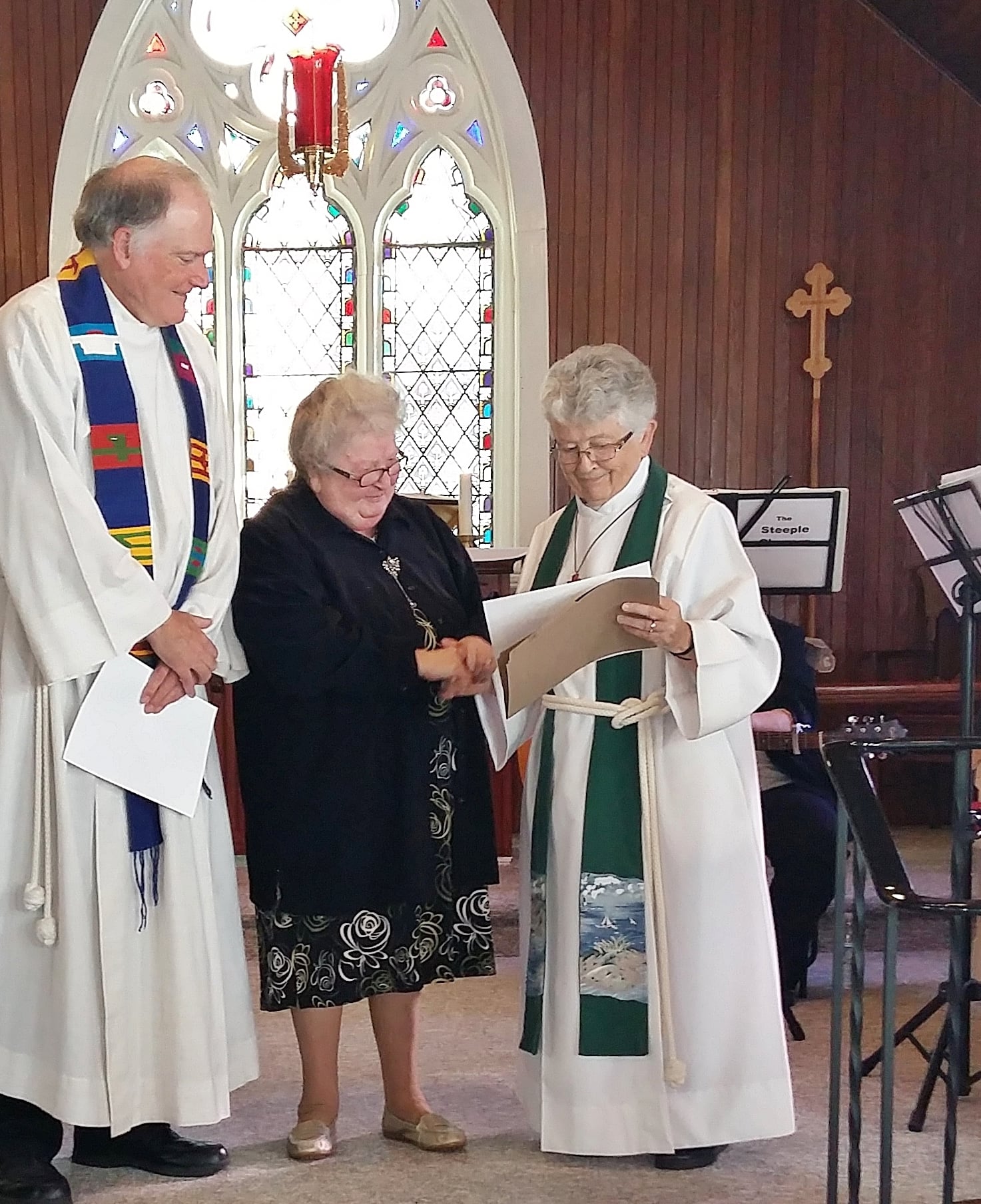 Church volunteers welcoming newcomers to Prince Albert Saskatchewan